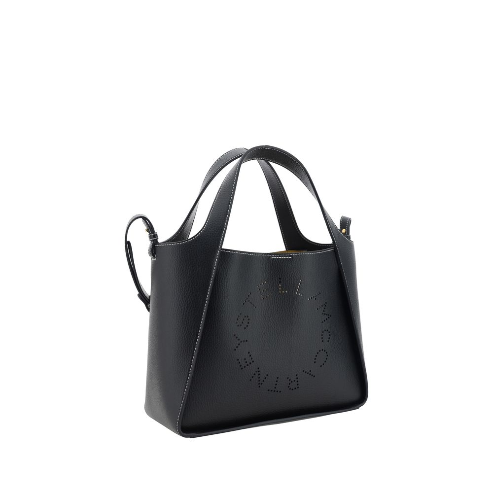 Exclusive Stella McCartney Polyamide Handbag – Black — Side View