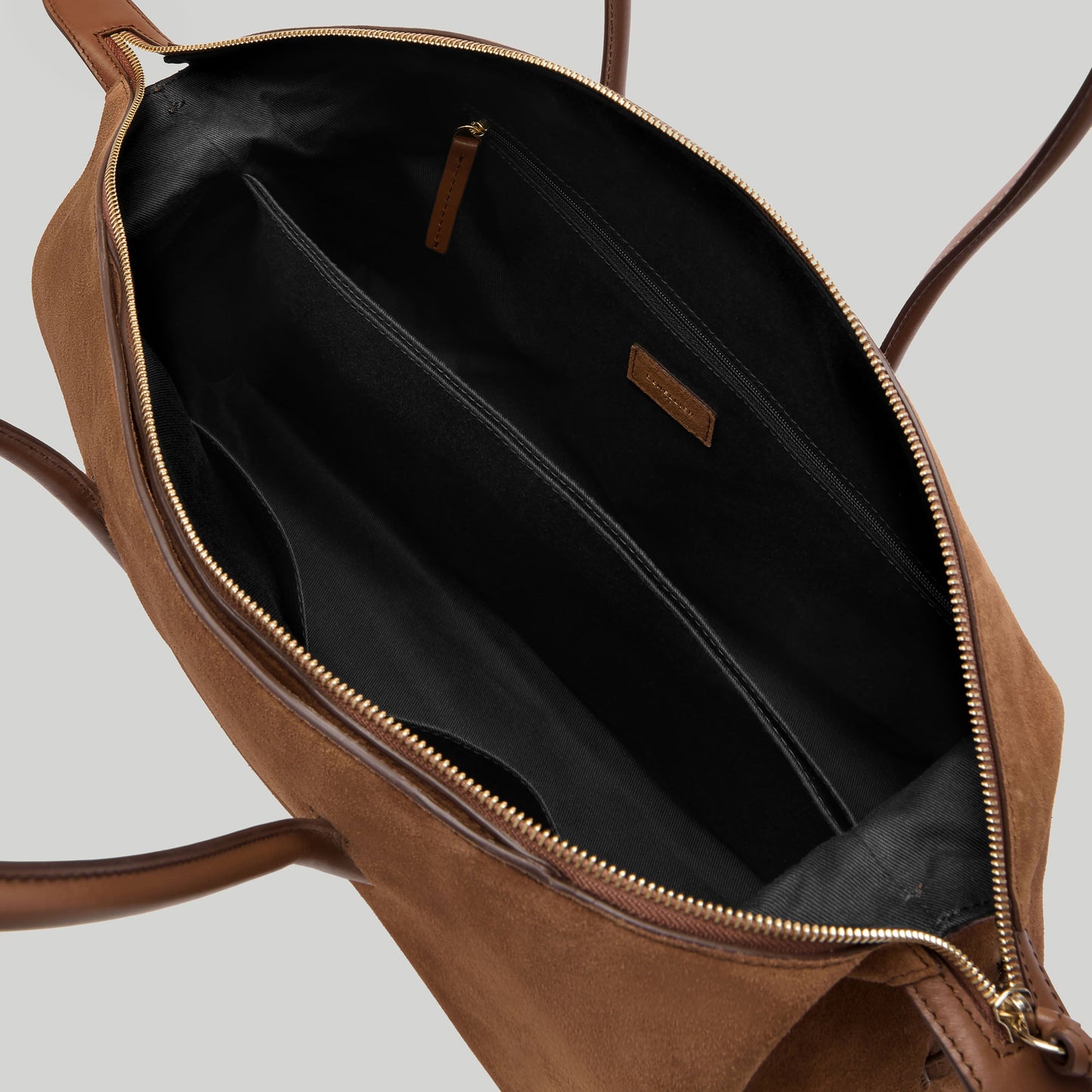 Exclusive The Stockholm — One Size — Size deep tan suede & deep tan smooth — Top View