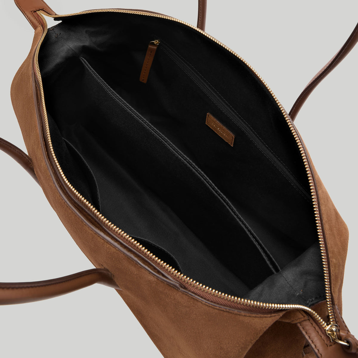 Exclusive The Stockholm — One Size — Size deep tan suede & deep tan smooth — Top View