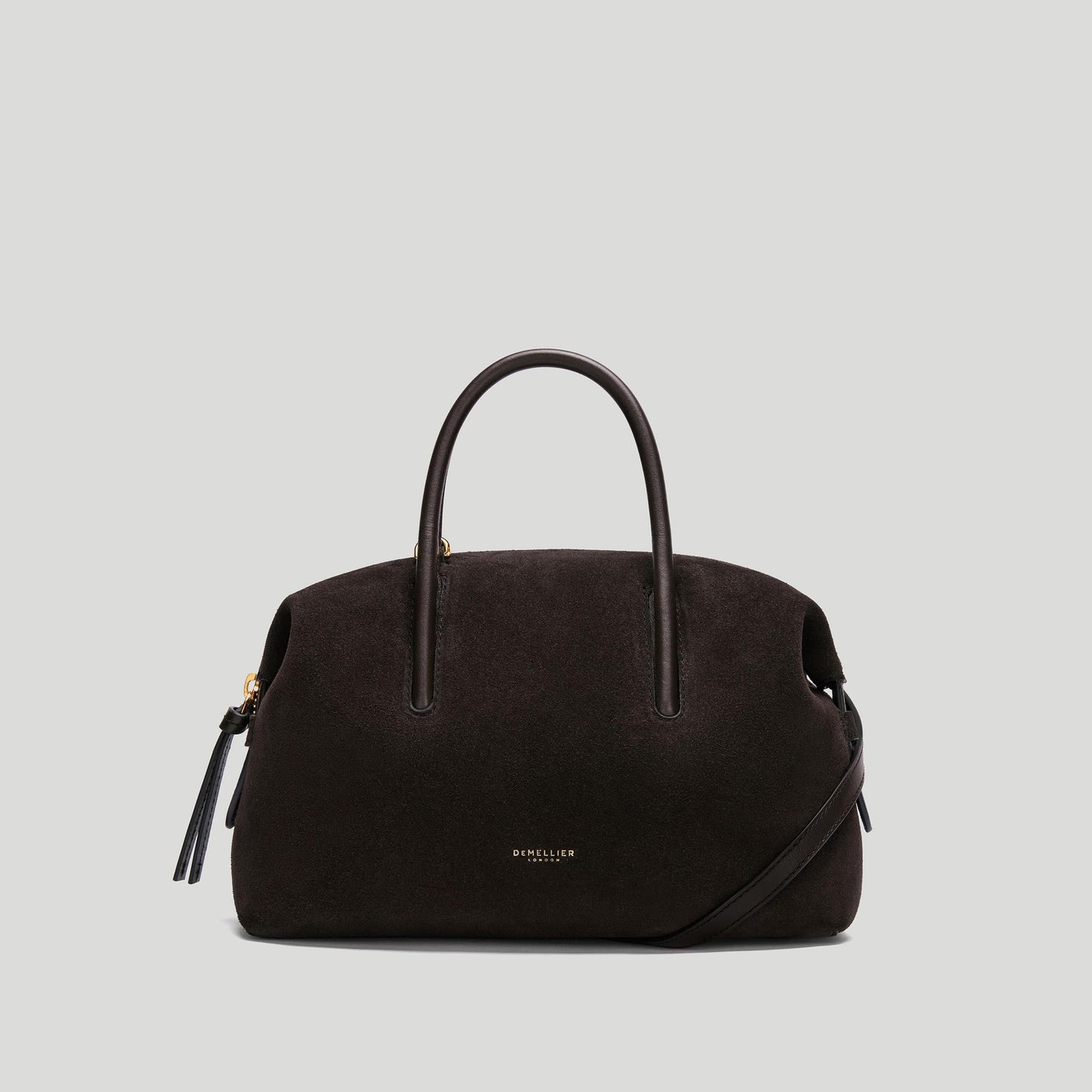 Exclusive The Small Stockholm — Small — Size dark chocolate suede & dark chocolate smooth — Front View
