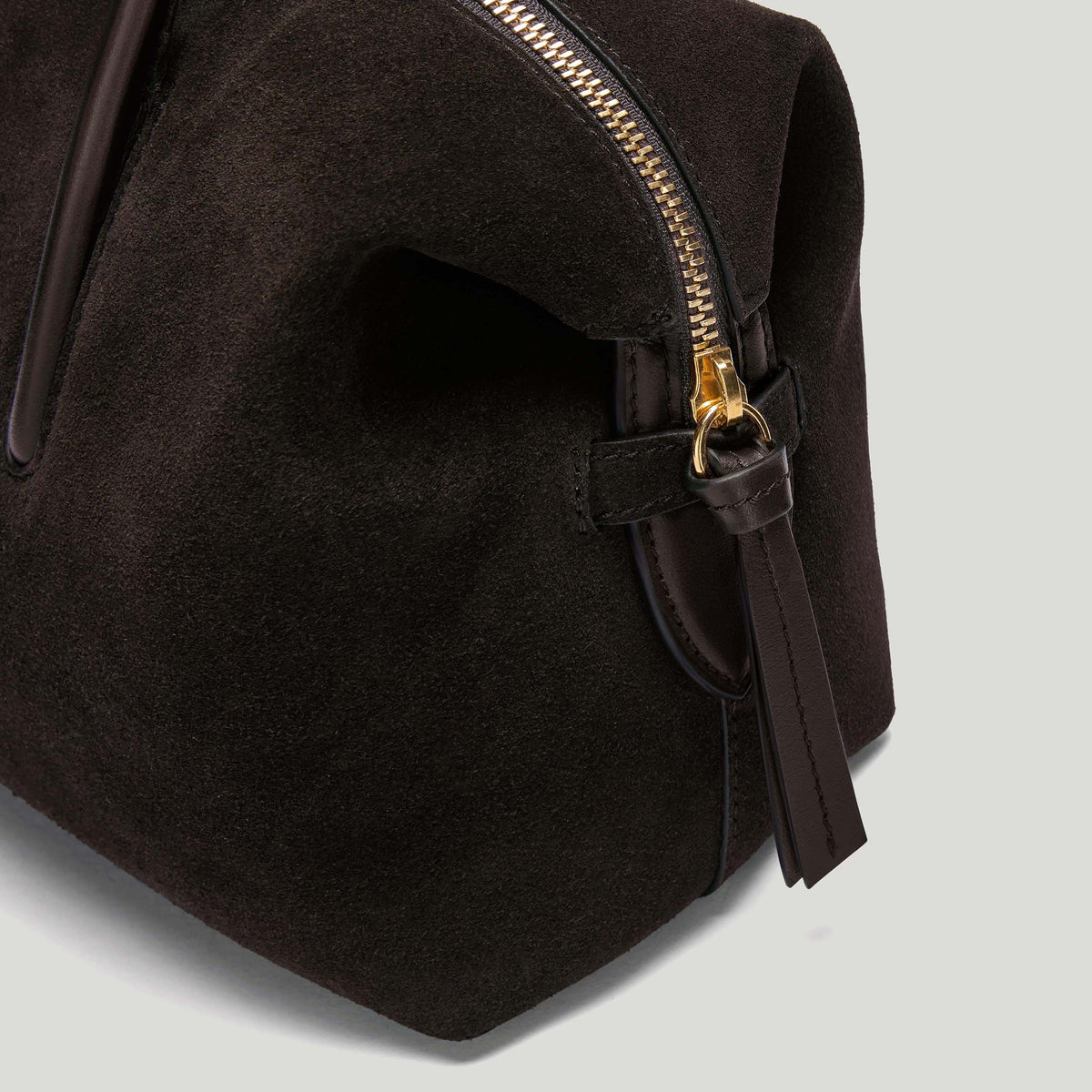 Exclusive The Small Stockholm — Small — Size dark chocolate suede & dark chocolate smooth — Back View