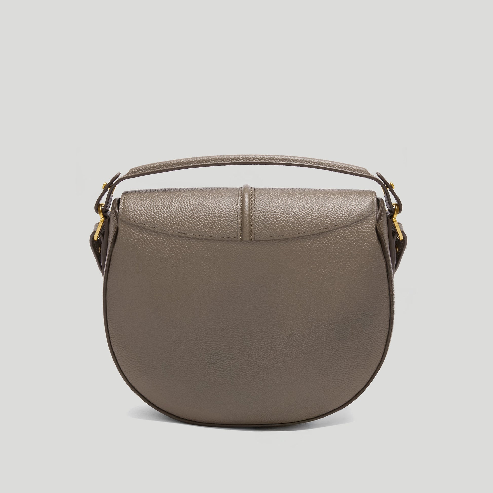 Exclusive The Siena Saddle — One Size — Size dark taupe small grain — Detail View