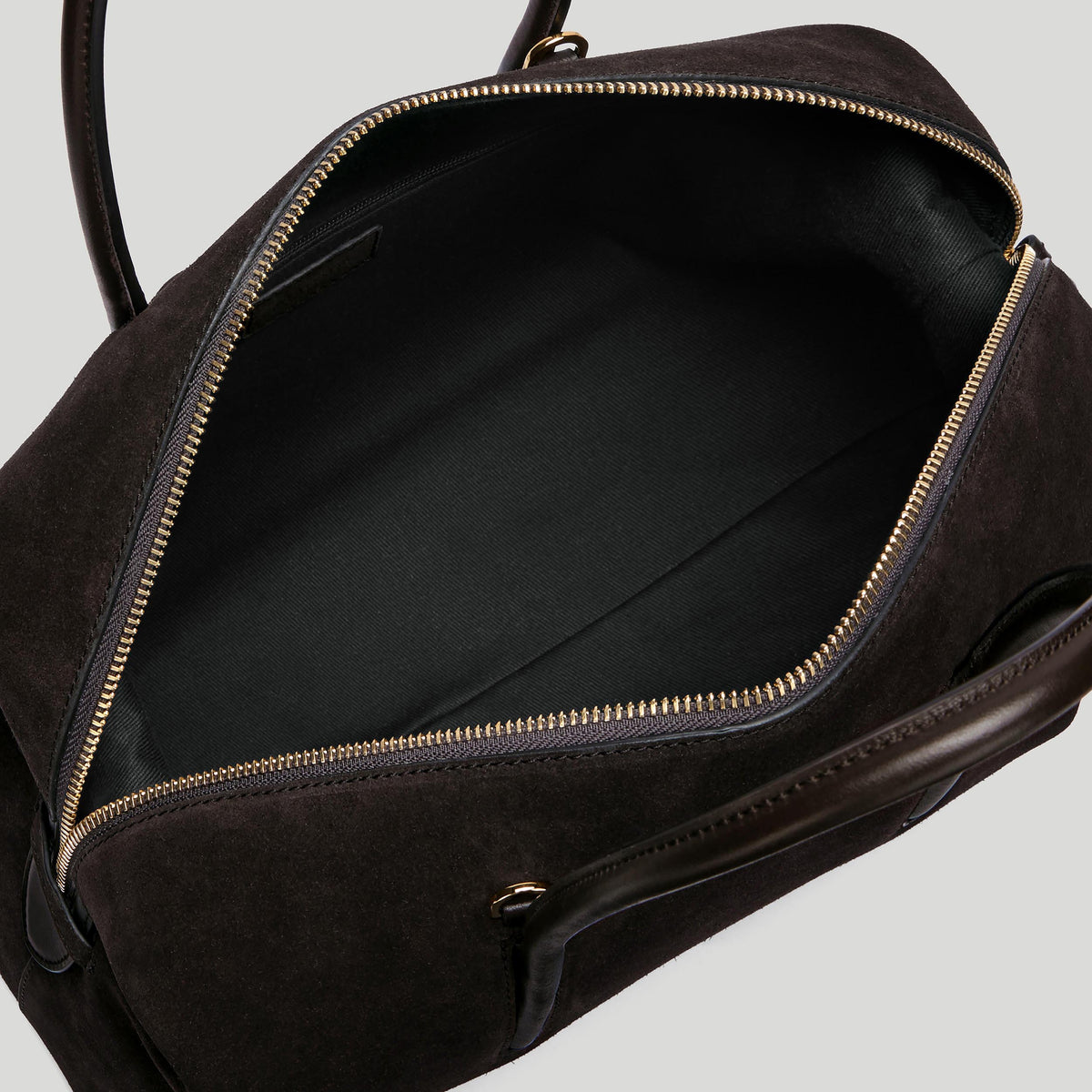 Exclusive The Midi Stockholm — Midi — Size dark chocolate suede & dark chocolate smooth — Top View
