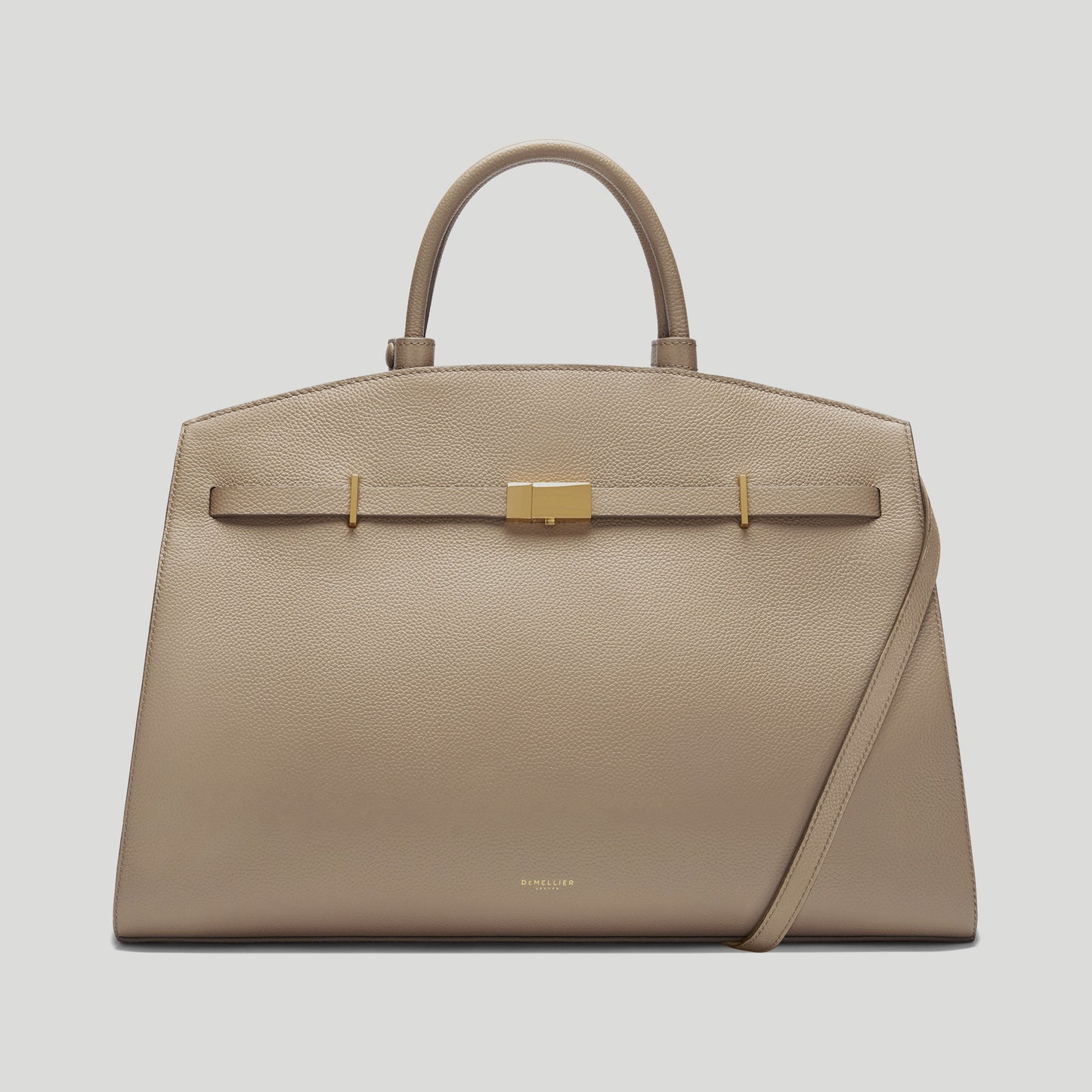Exclusive The Hudson — One Size — Size light taupe small grain — Front View