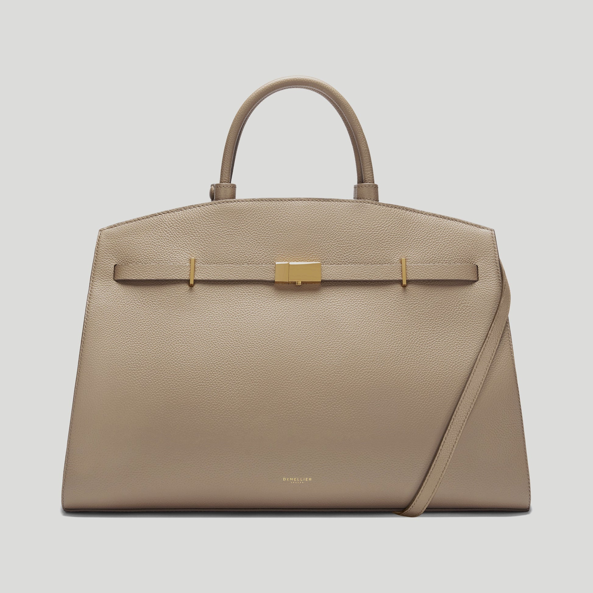 Exclusive The Hudson — One Size — Size light taupe small grain — Front View