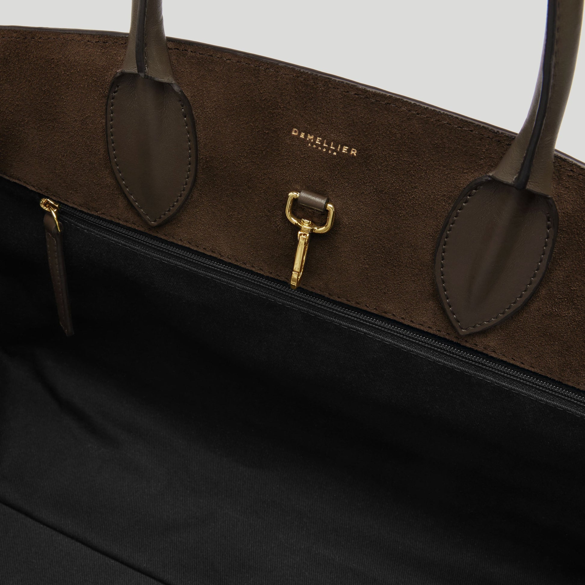 Exclusive The Hudson — One Size — Size mocha suede & mocha smooth — Detail View