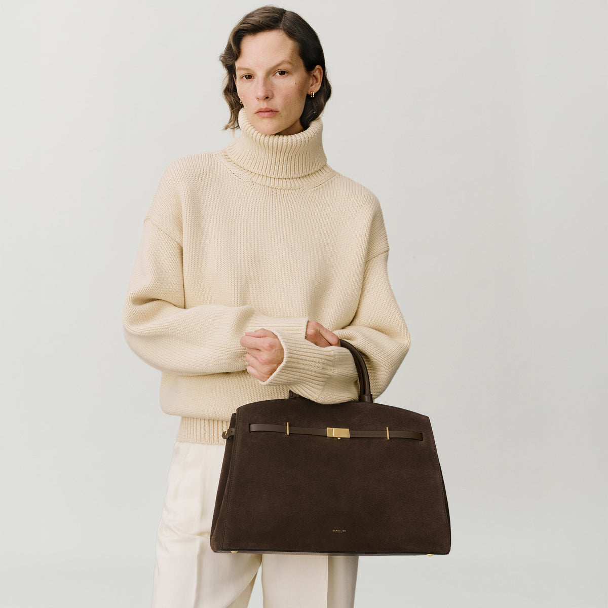 Exclusive The Hudson — One Size — Size mocha suede & mocha smooth — Alternate View 7