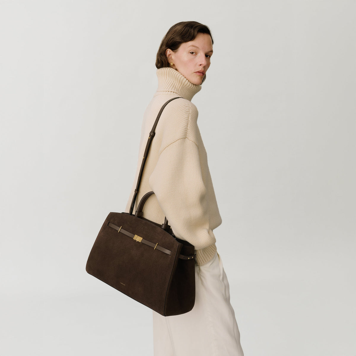 Exclusive The Hudson — One Size — Size mocha suede & mocha smooth — Alternate View 8