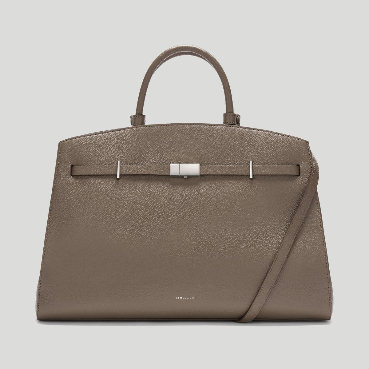 Exclusive The Hudson — One Size — Size dark taupe small grain — Front View