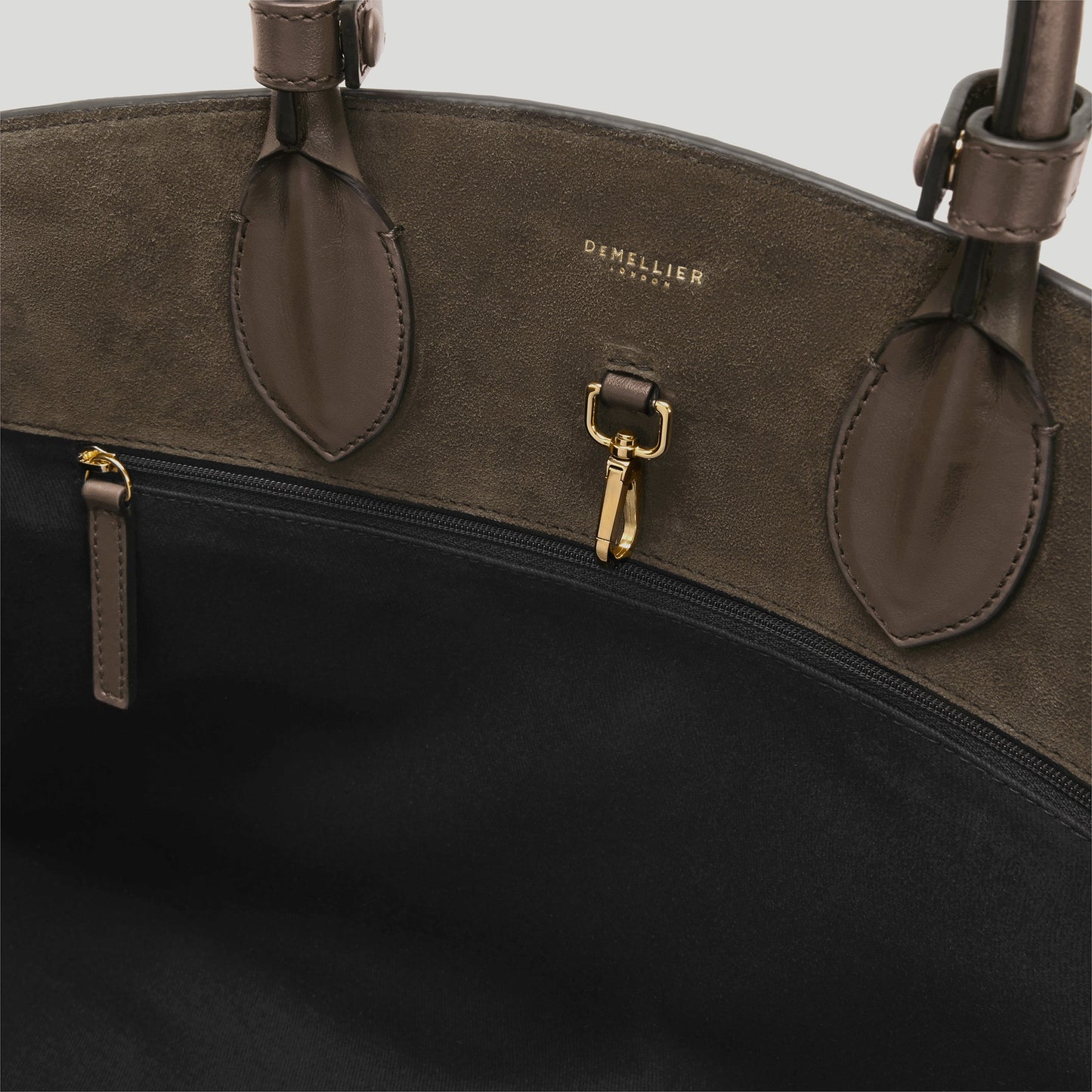 Exclusive The Hudson — One Size — Size hazel suede & hazel smooth — Detail View