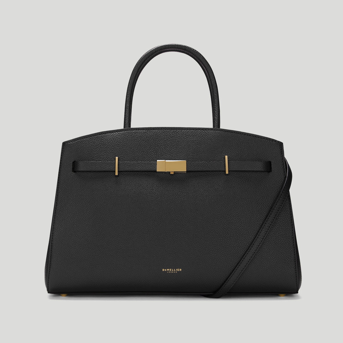Exclusive The Midi Hudson — Midi — Size black small grain — Front View