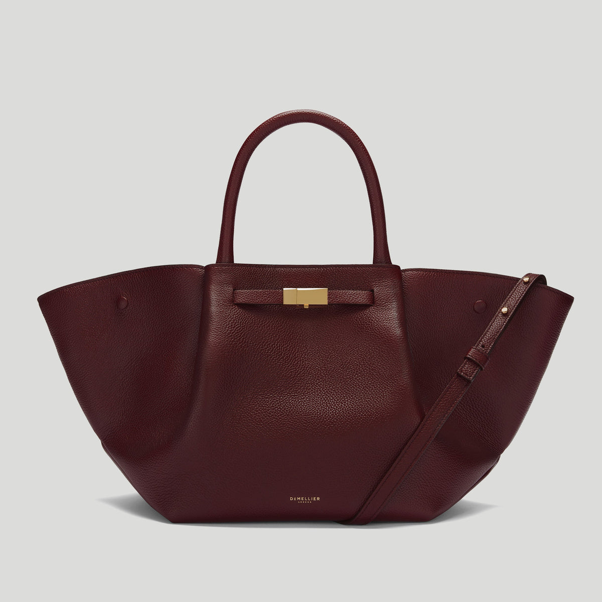 Exclusive The Midi New York — Midi — Size burgundy small grain — Front View