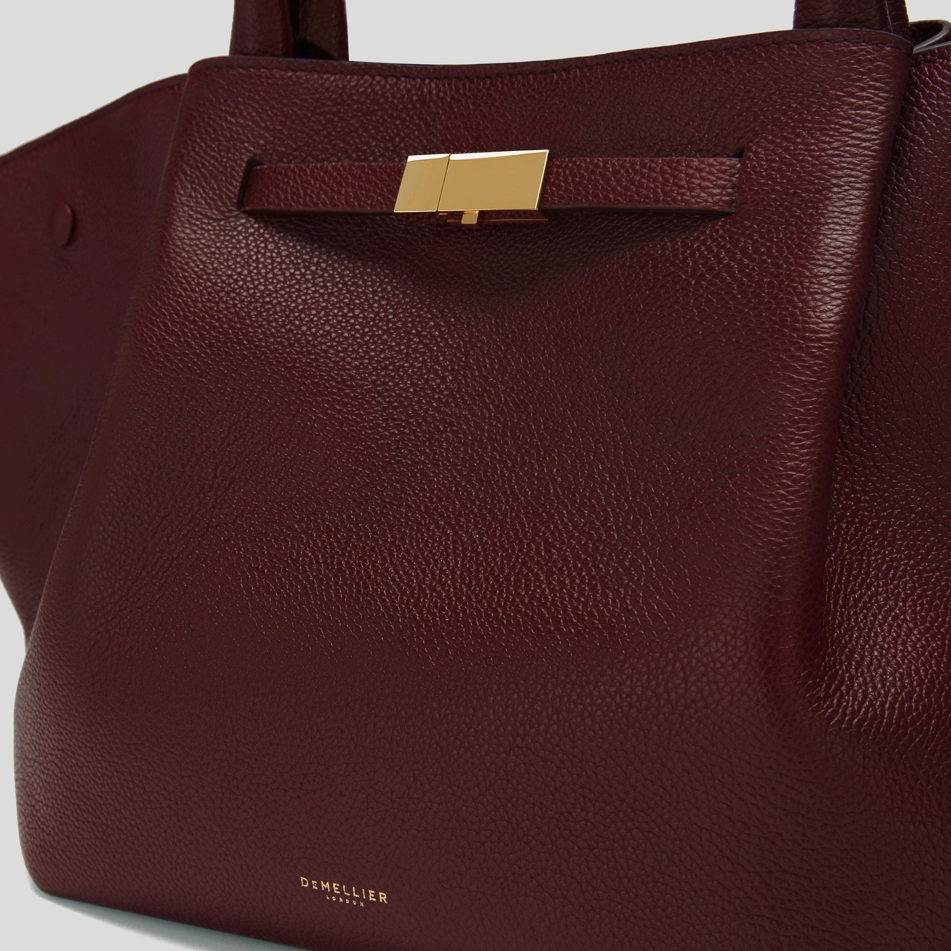 Exclusive The Midi New York — Midi — Size burgundy small grain — Back View