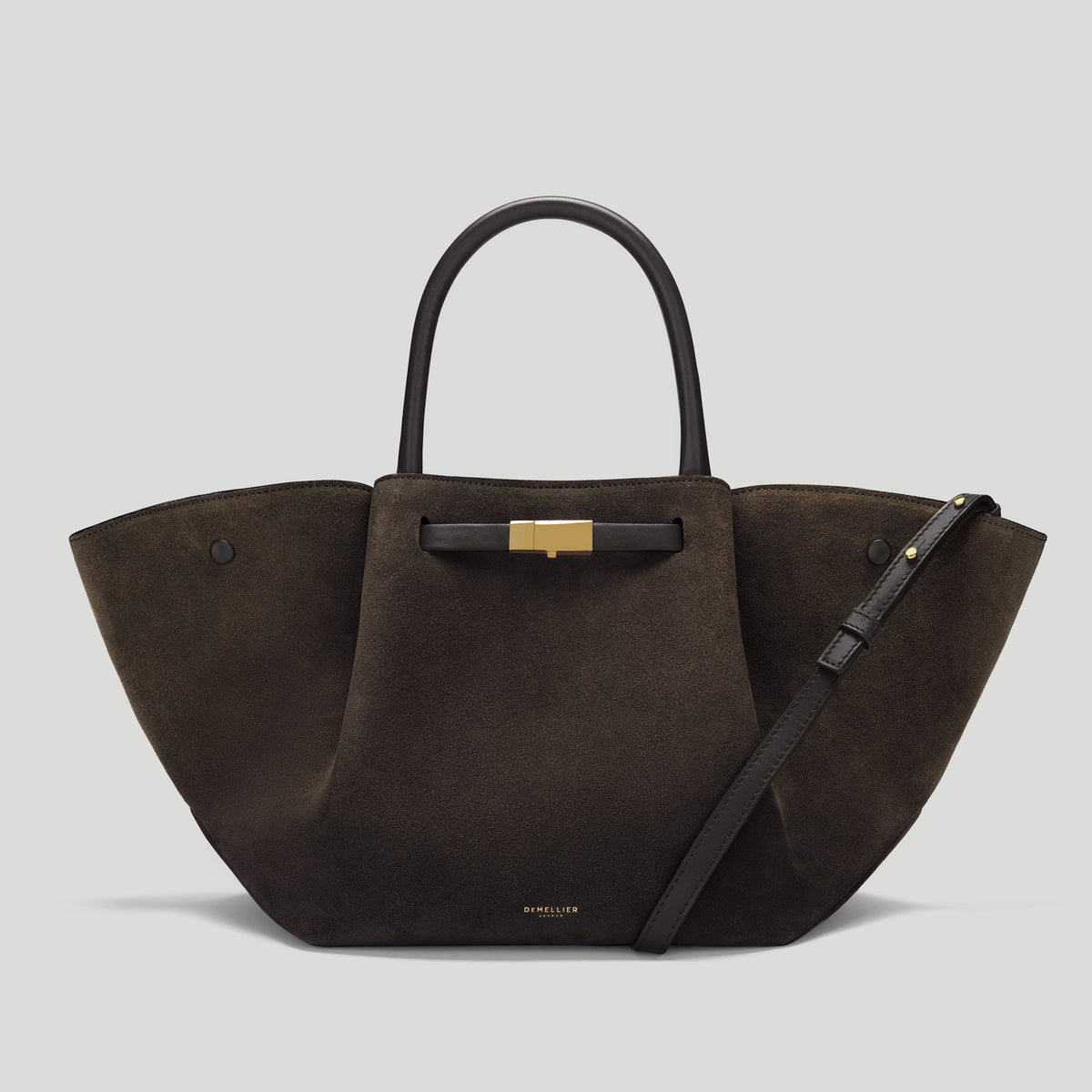 Exclusive The Midi New York — Midi — Size dark chocolate suede & dark chocolate smooth — Front View