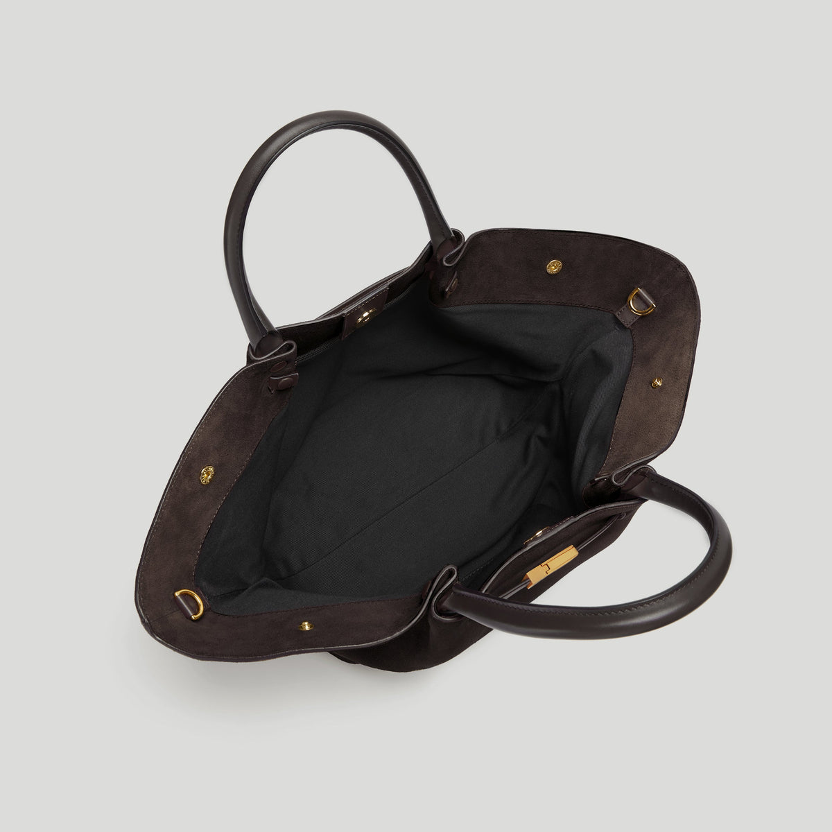 Exclusive The Midi New York — Midi — Size dark chocolate suede & dark chocolate smooth — Back View