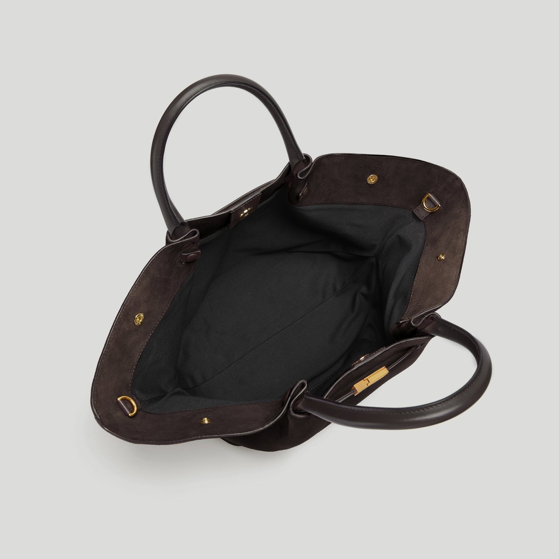 Exclusive The Midi New York — Midi — Size dark chocolate suede & dark chocolate smooth — Back View