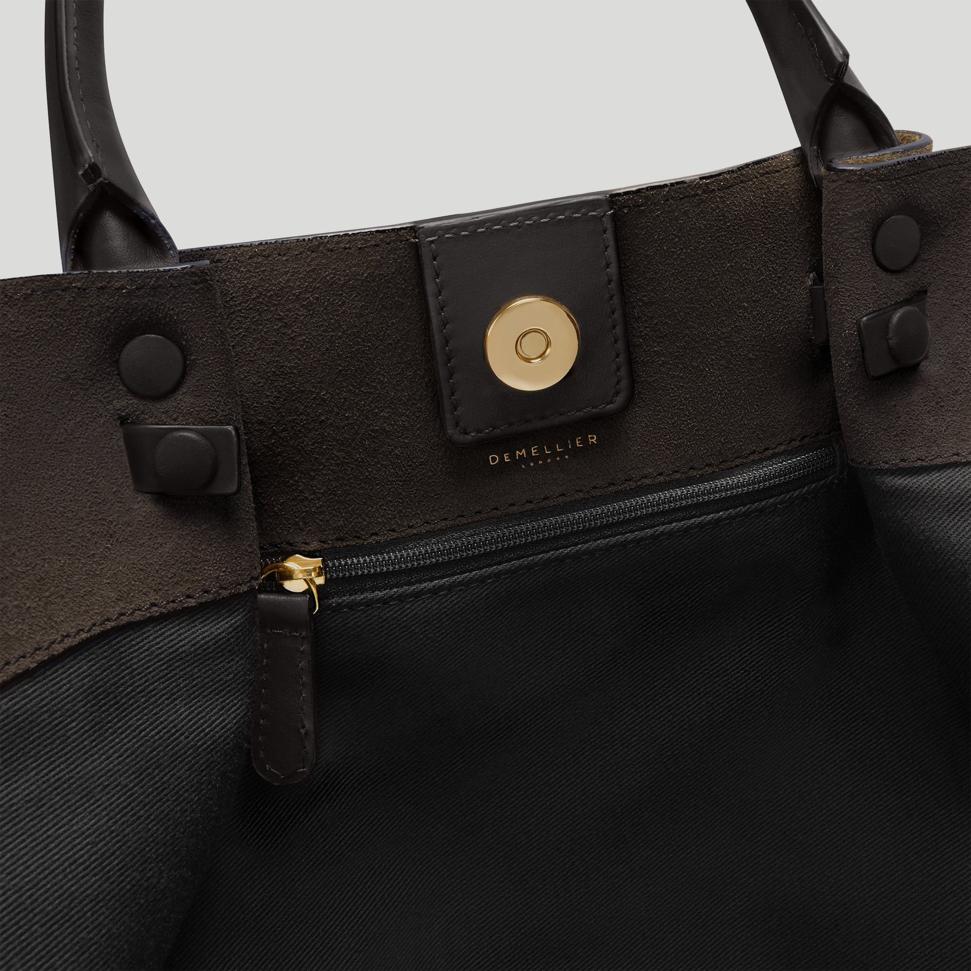 Exclusive The Midi New York — Midi — Size dark chocolate suede & dark chocolate smooth — Top View