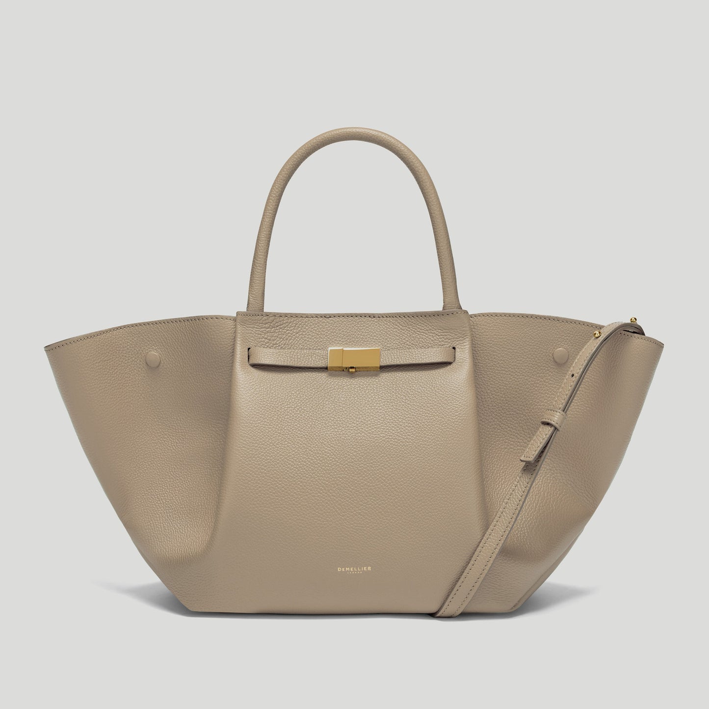 Exclusive The Midi New York — Midi — Size light taupe small grain — Front View
