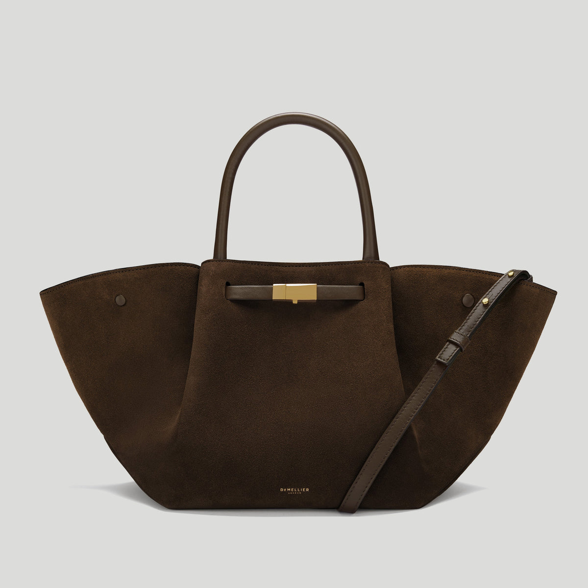 Exclusive The Midi New York — Midi — Size mocha suede & mocha smooth — Front View