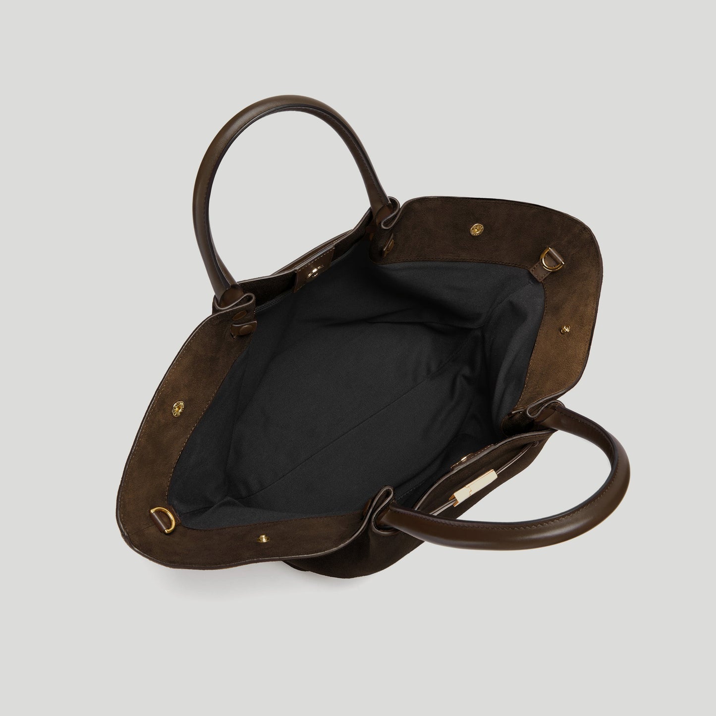 Exclusive The Midi New York — Midi — Size mocha suede & mocha smooth — Top View