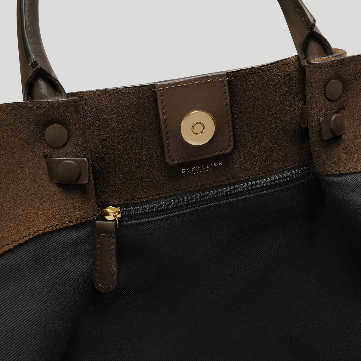 Exclusive The Midi New York — Midi — Size mocha suede & mocha smooth — Detail View