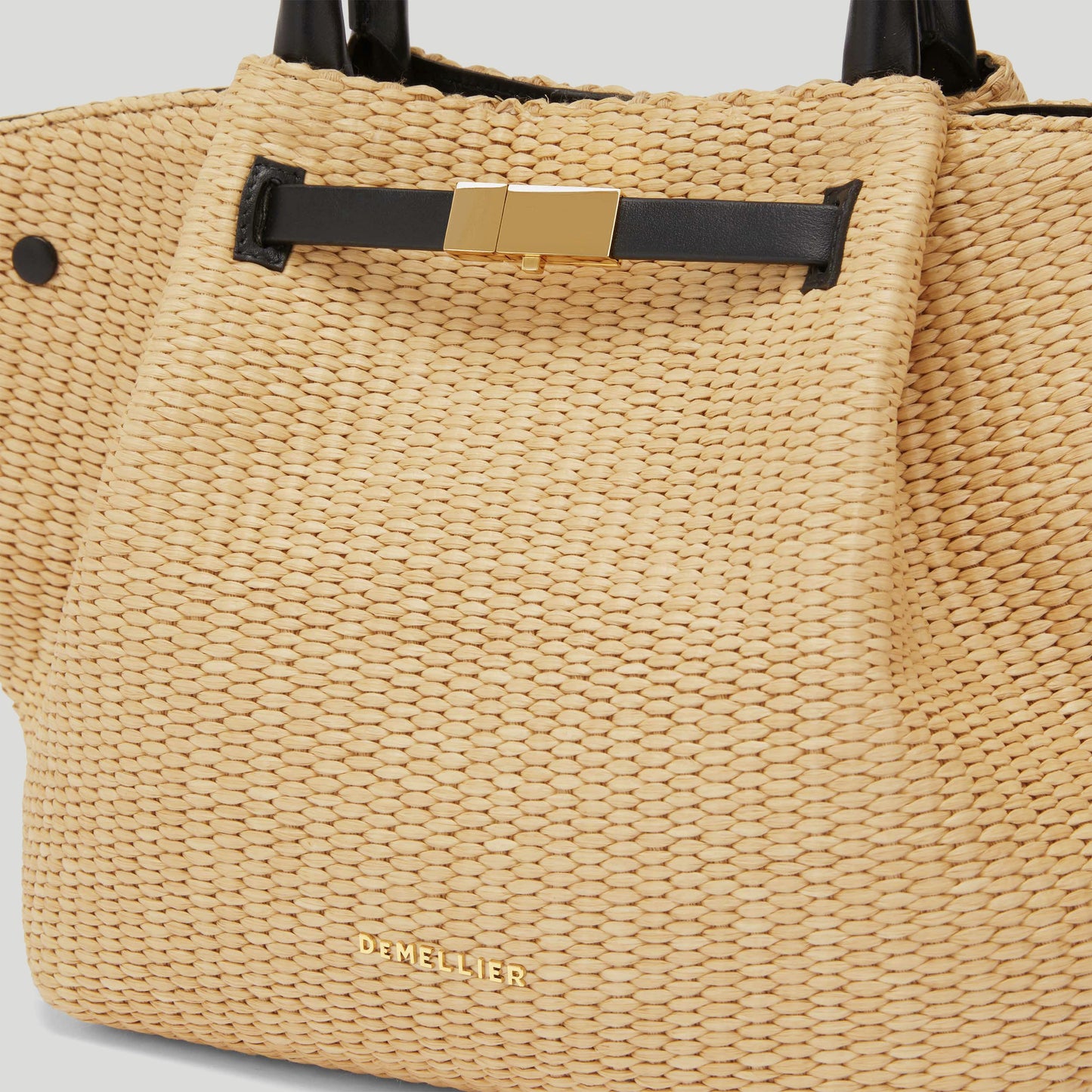 Exclusive The Midi New York — Midi — Size warm raffia black smooth — Side View