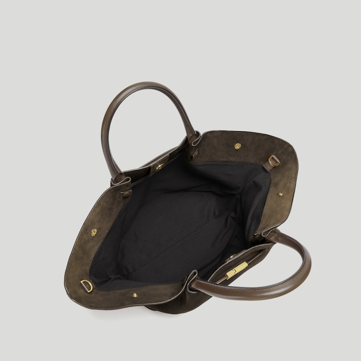 Exclusive The Midi New York — Midi — Size hazel suede & hazel smooth — Back View
