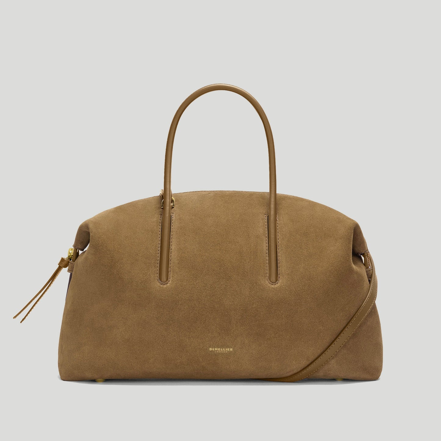 Exclusive The Midi Stockholm — Midi — Size tobacco suede — Front View