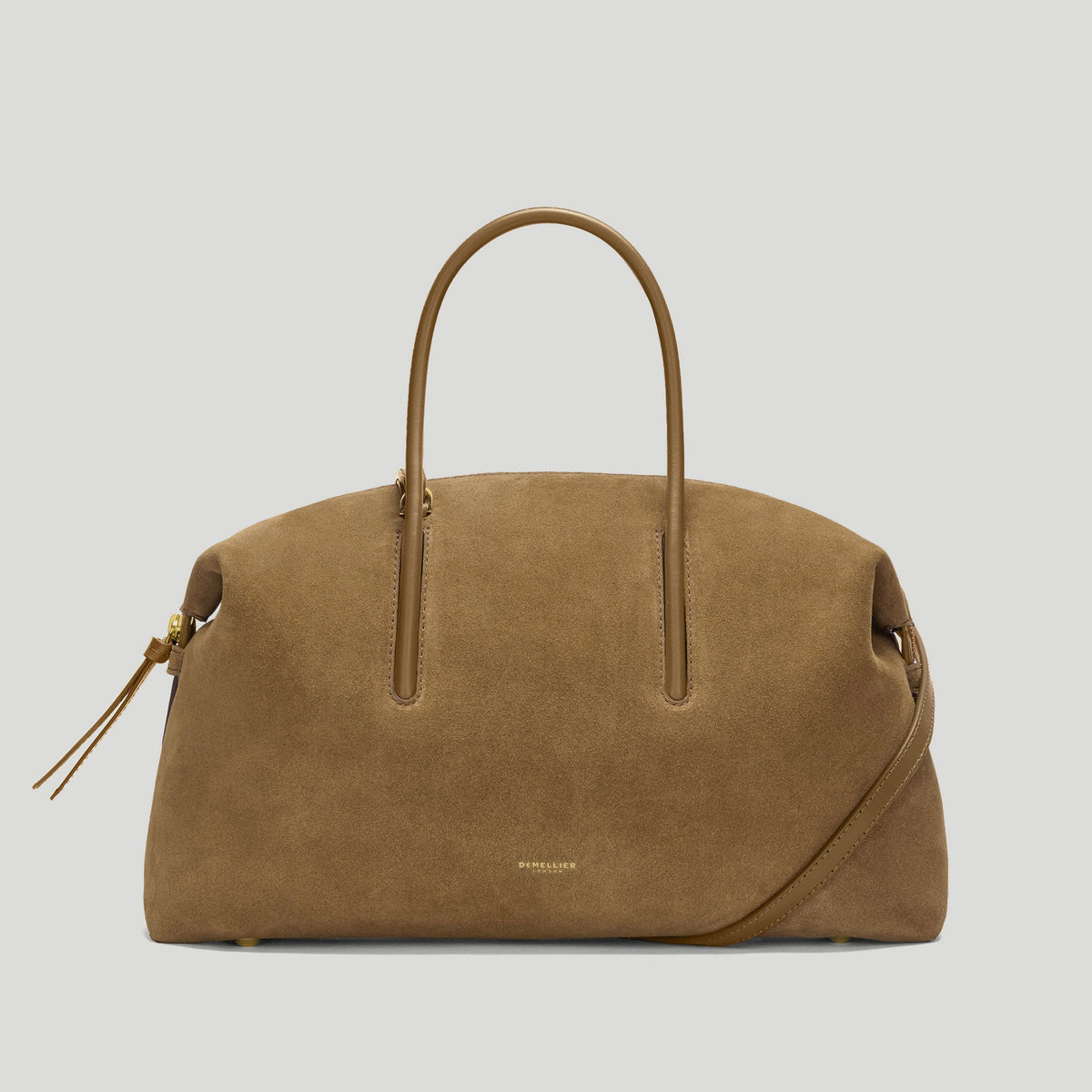 Exclusive The Midi Stockholm — Midi — Size tobacco suede — Front View