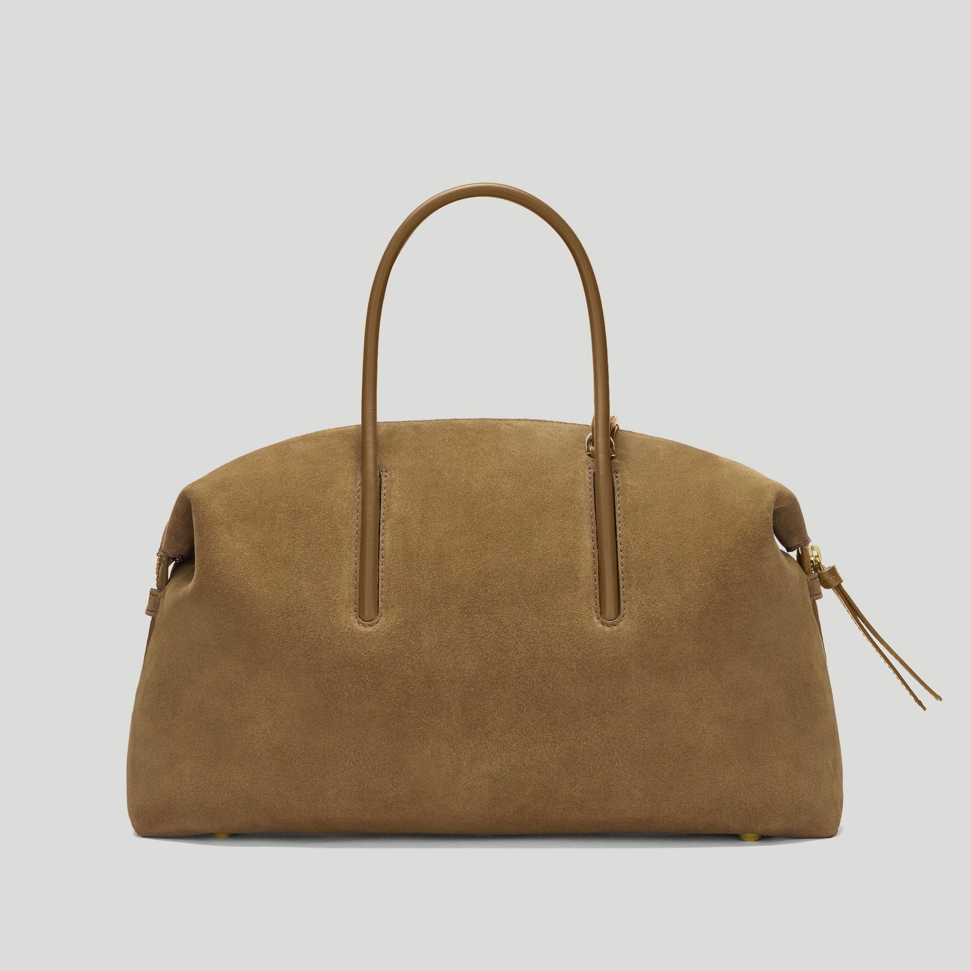 Exclusive The Midi Stockholm — Midi — Size tobacco suede — Top View