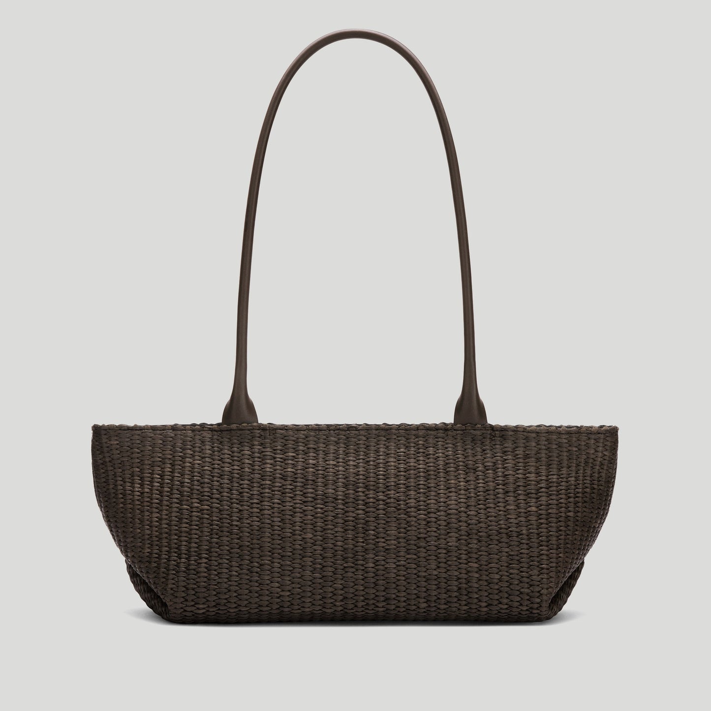 Exclusive The New York Shoulder — One Size — Size espresso raffia — Lifestyle View