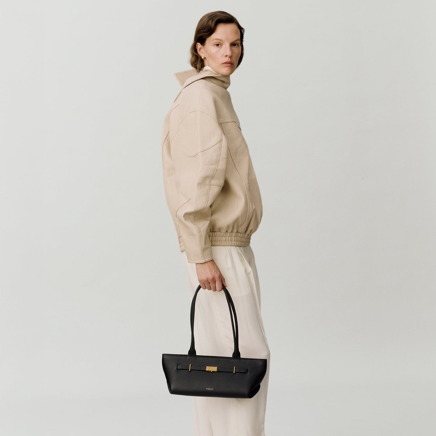 Exclusive The New York Shoulder — One Size — Size bordeaux small grain — Alternate View 7