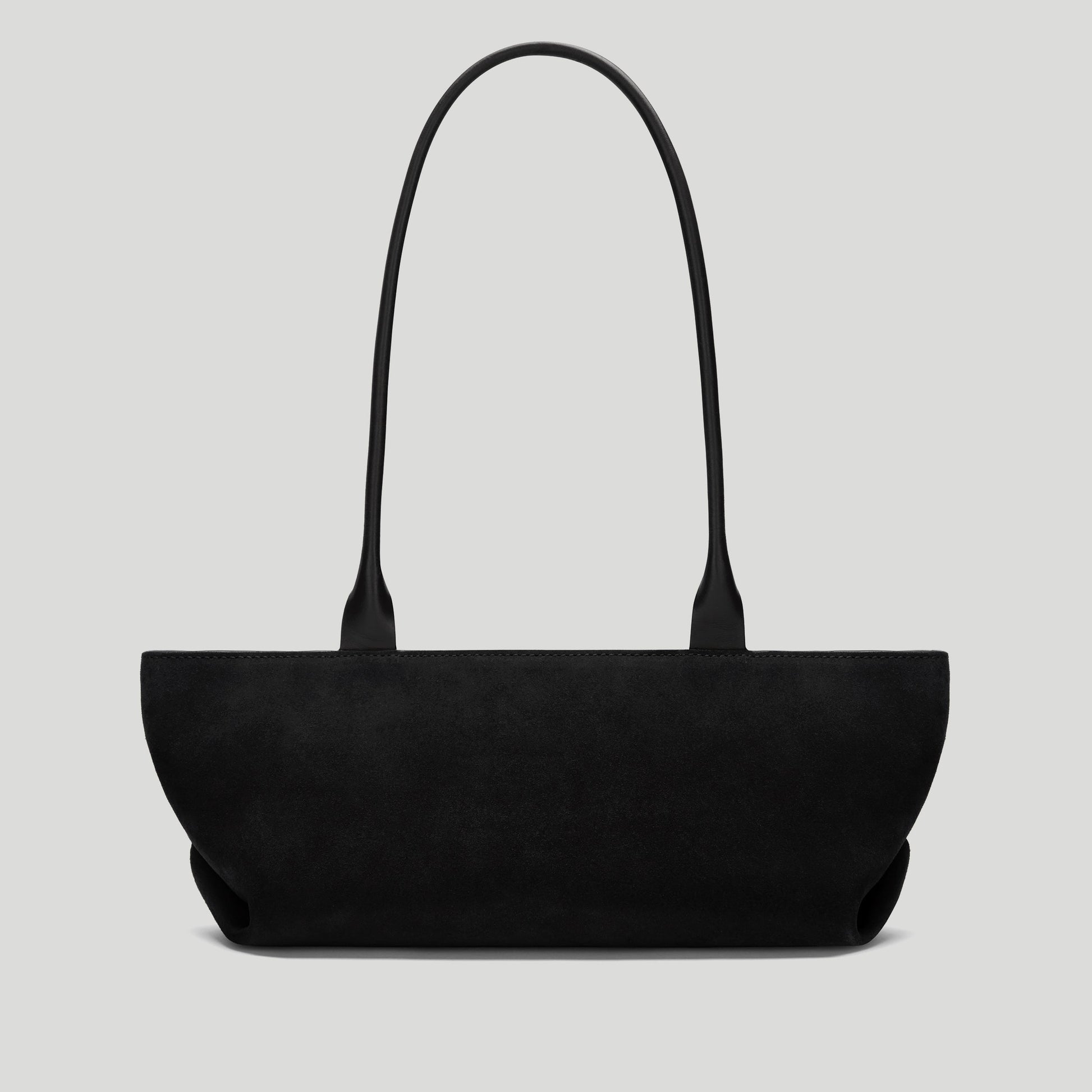 Exclusive The New York Shoulder — One Size — Size black suede — Lifestyle View