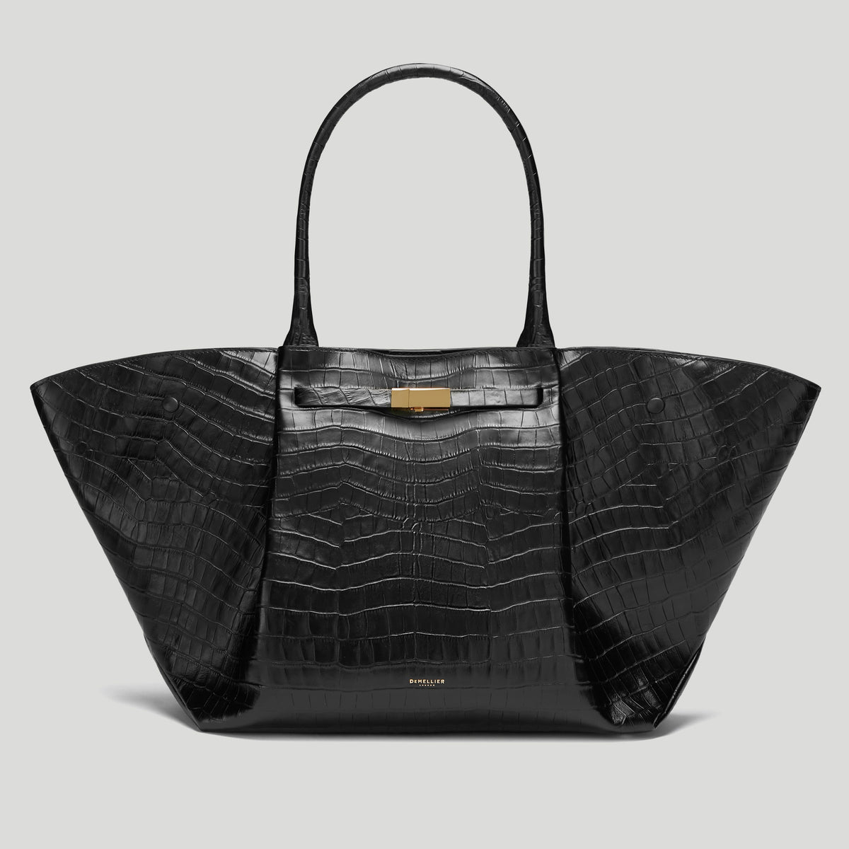 Exclusive The New York — One Size — Size black croc-effect — Front View