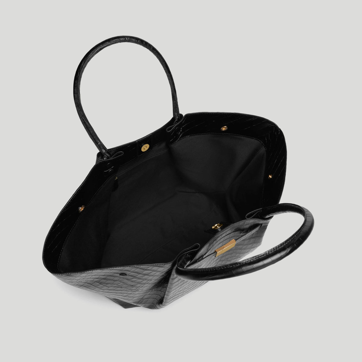 Exclusive The New York — One Size — Size black croc-effect — Back View