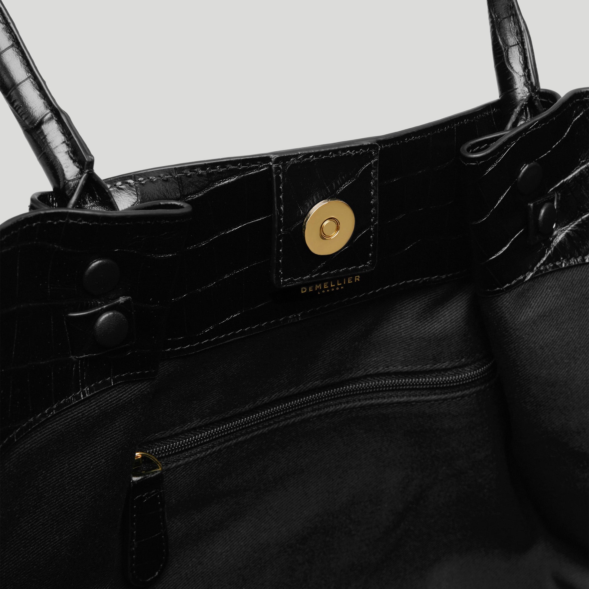 Exclusive The New York — One Size — Size black croc-effect — Top View