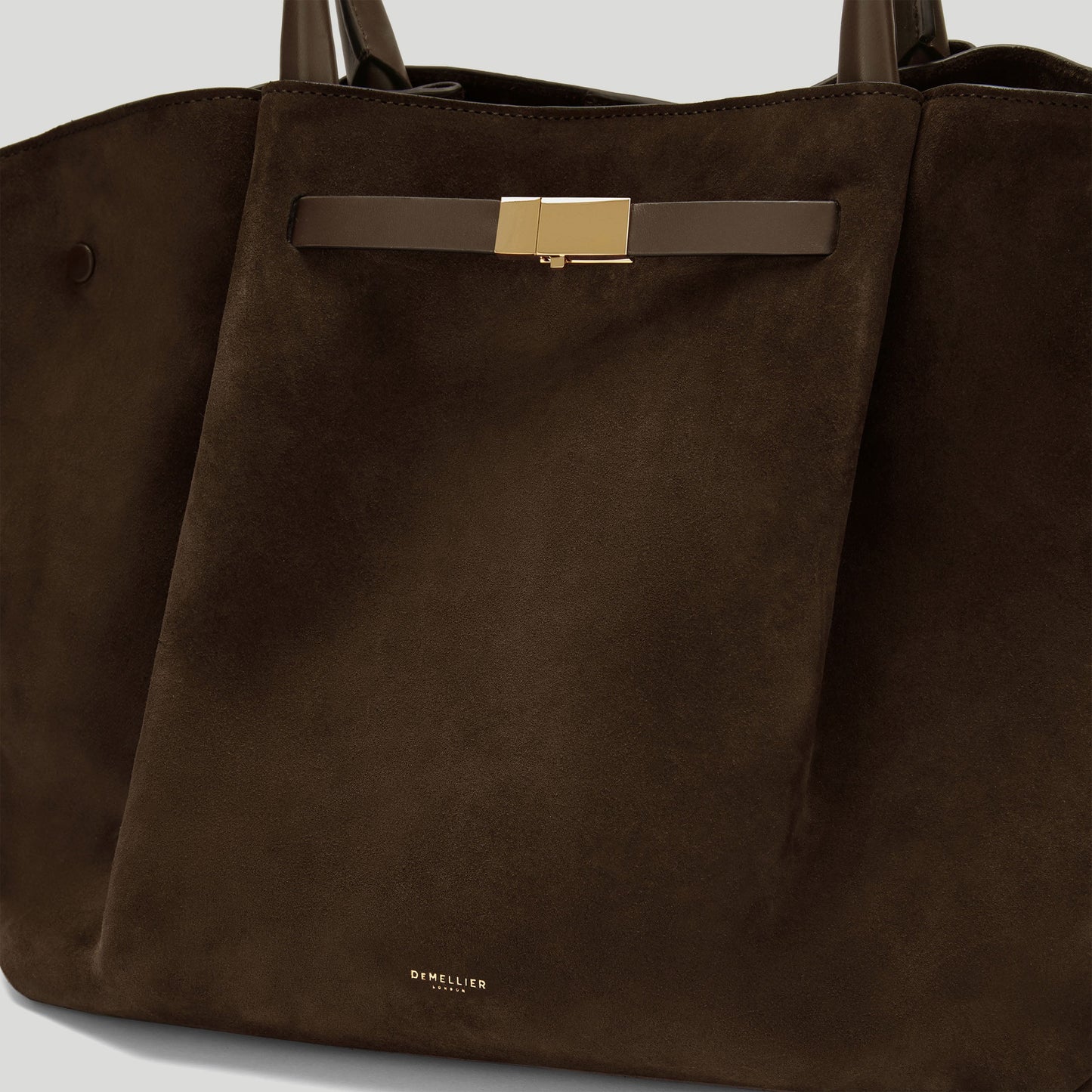 Exclusive The New York — One Size — Size mocha suede & mocha smooth — Back View