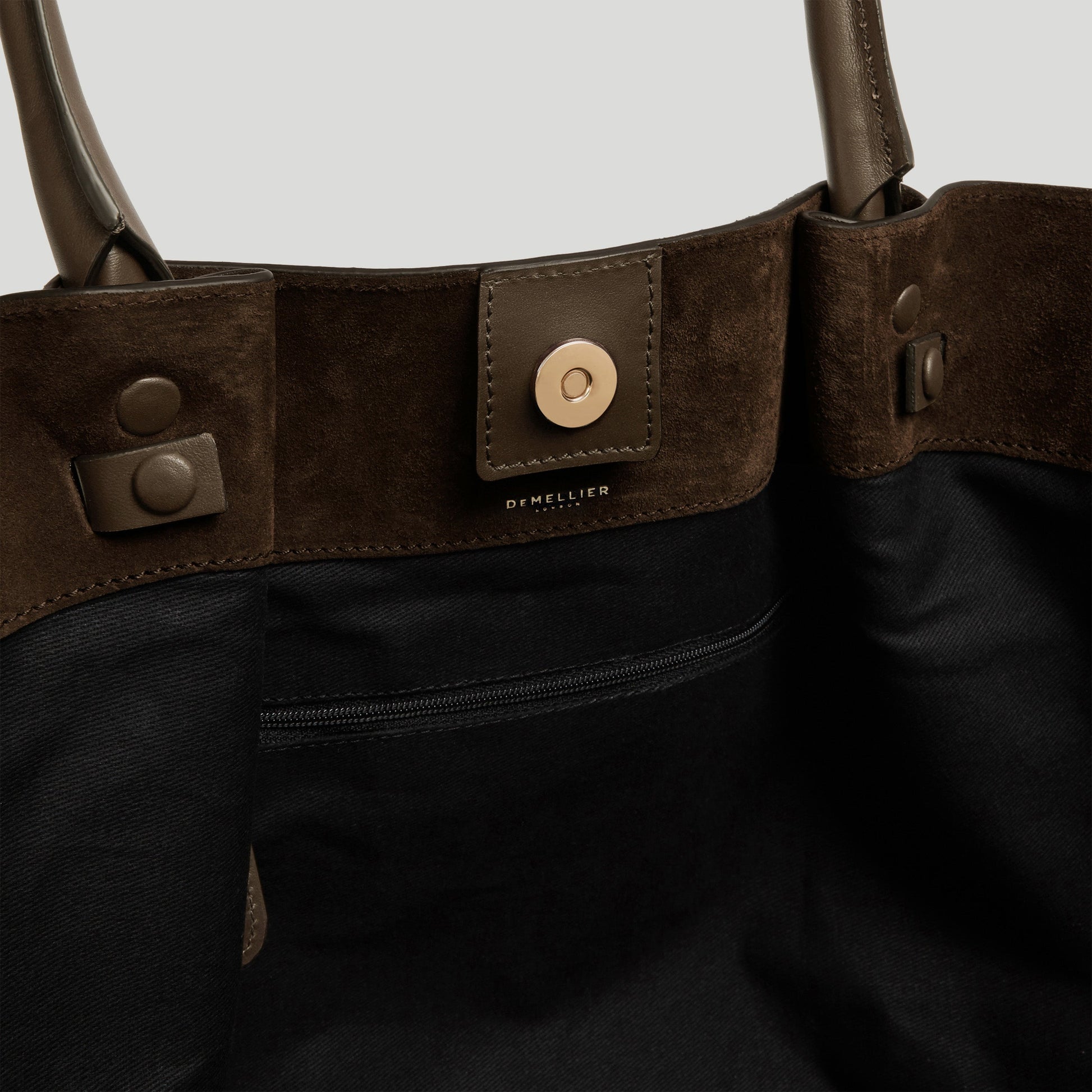 Exclusive The New York — One Size — Size mocha suede & mocha smooth — Detail View