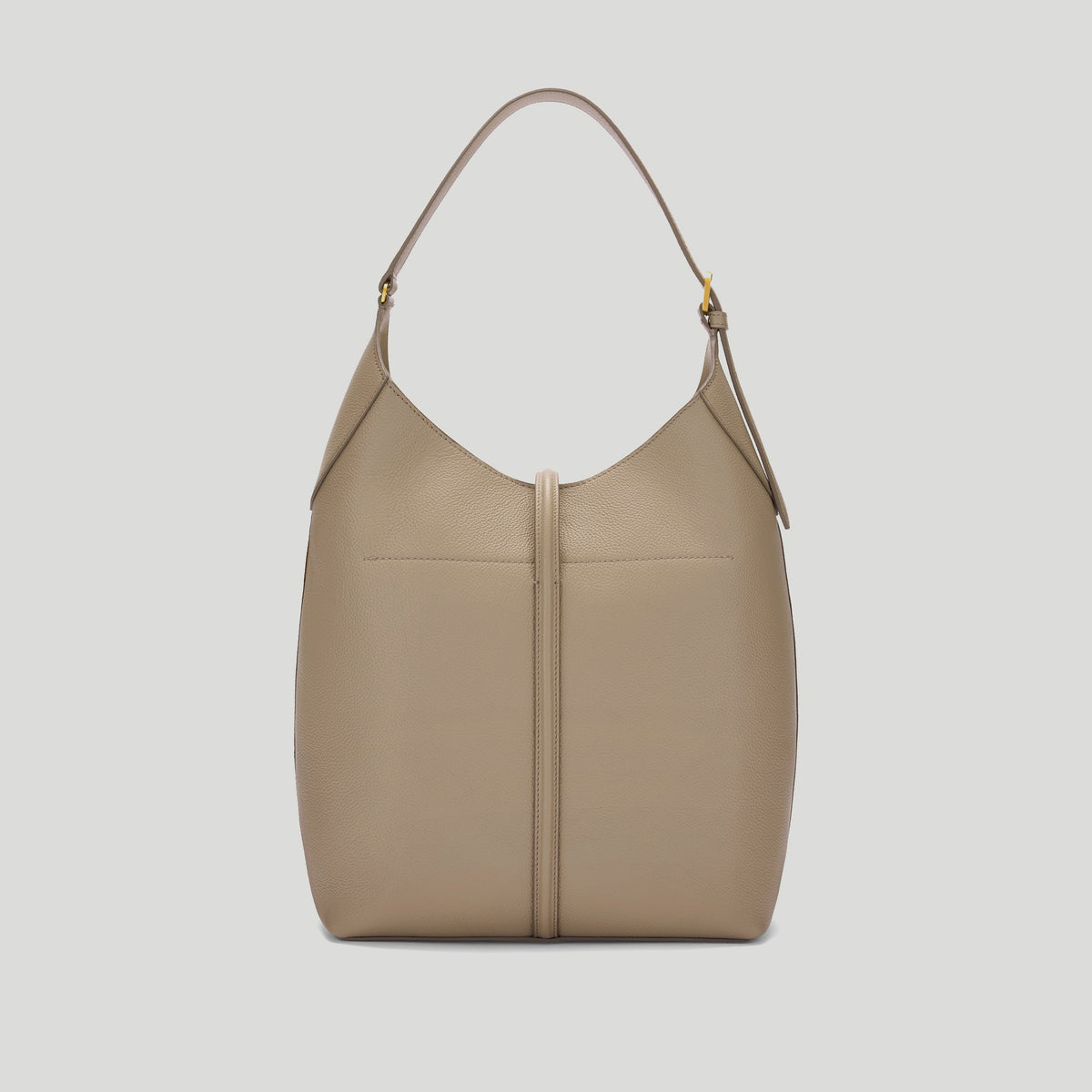 Exclusive The Large Siena Bucket — Large — Size light taupe small grain — Detail View
