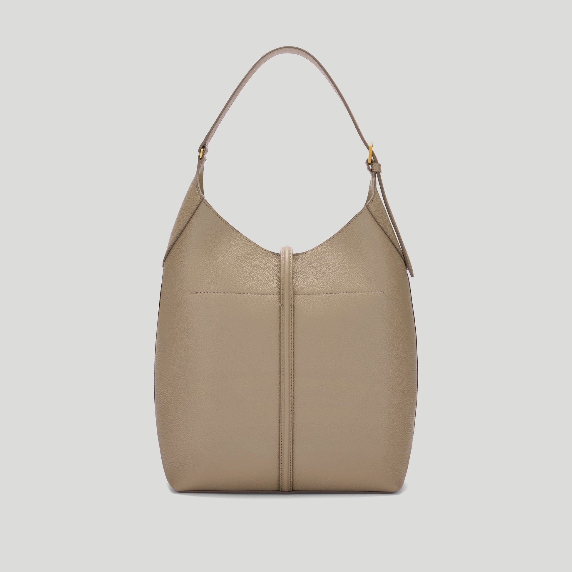 Exclusive The Large Siena Bucket — Large — Size light taupe small grain — Detail View
