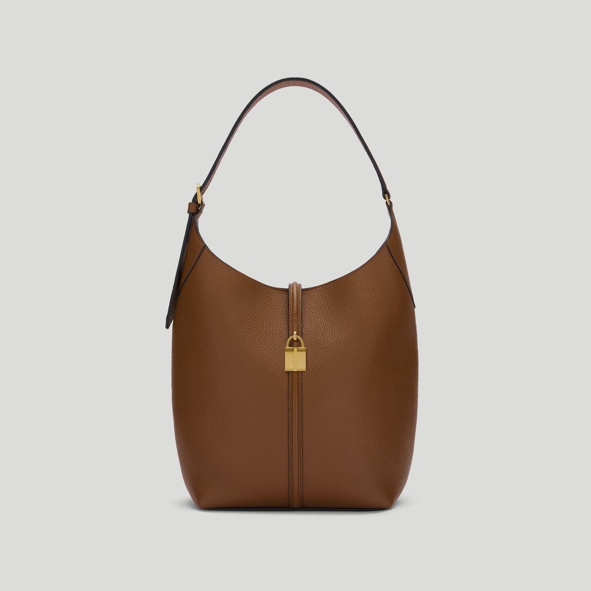 Exclusive The Siena Bucket — One Size — Size tan small grain — Front View