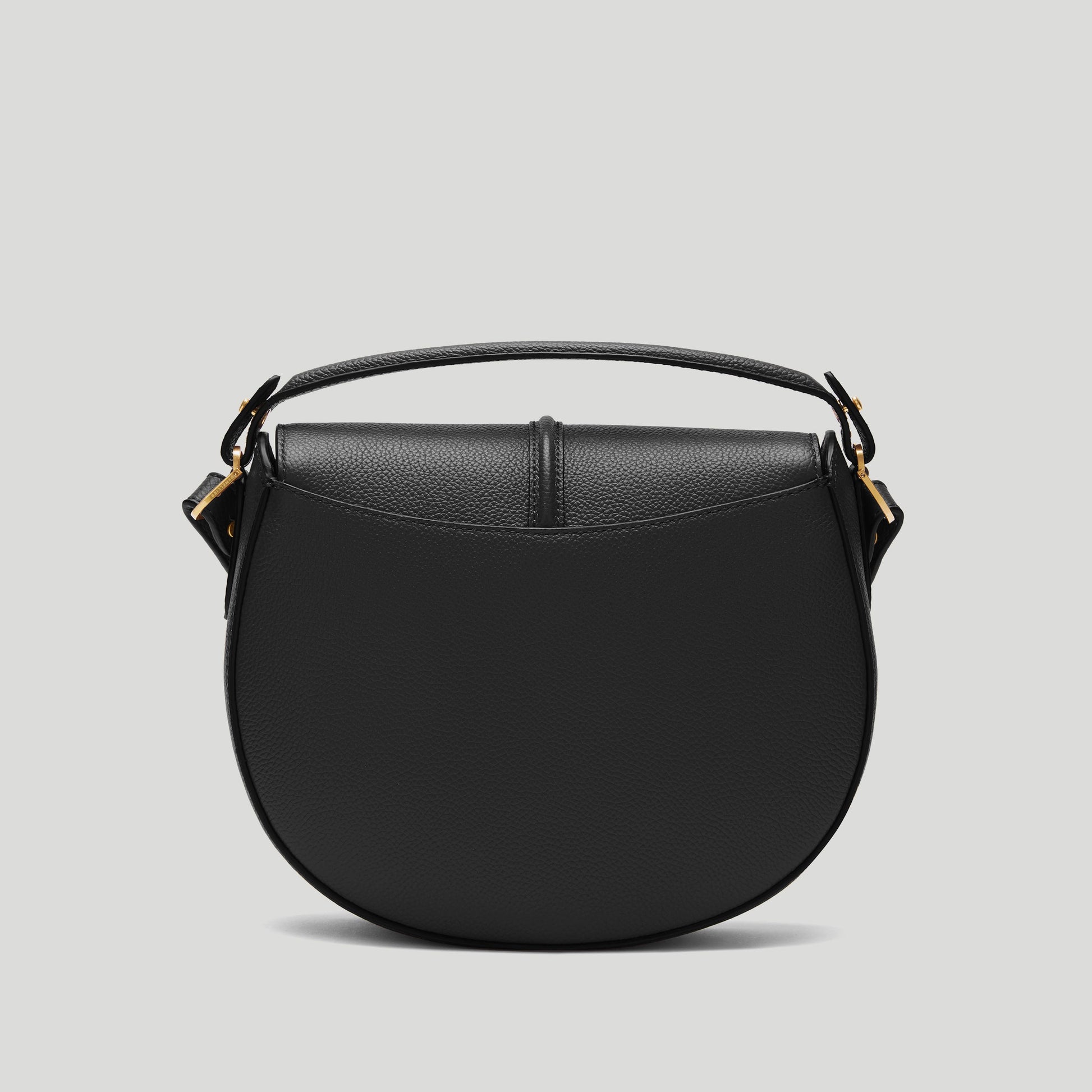 Exclusive The Siena Saddle — One Size — Size black small grain — Lifestyle View
