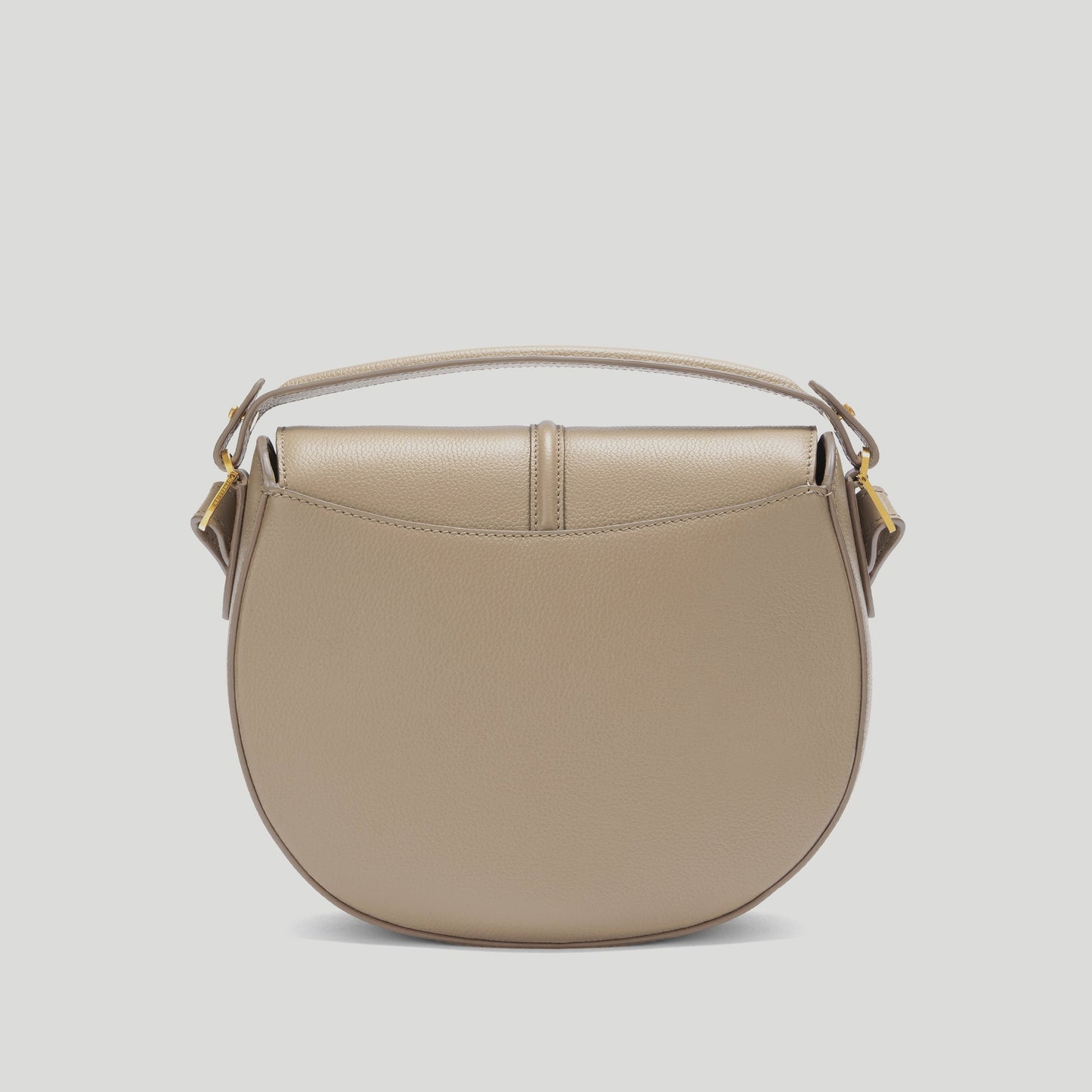 Exclusive The Siena Saddle — One Size — Size light taupe small grain — Detail View