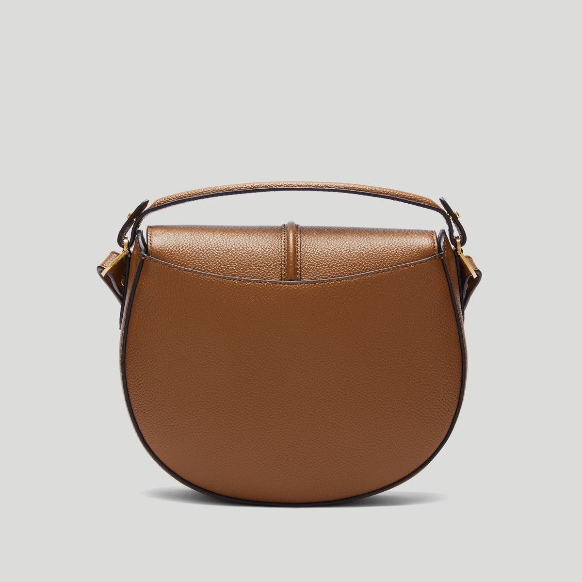 Exclusive The Siena Saddle — One Size — Size tan small grain — Lifestyle View