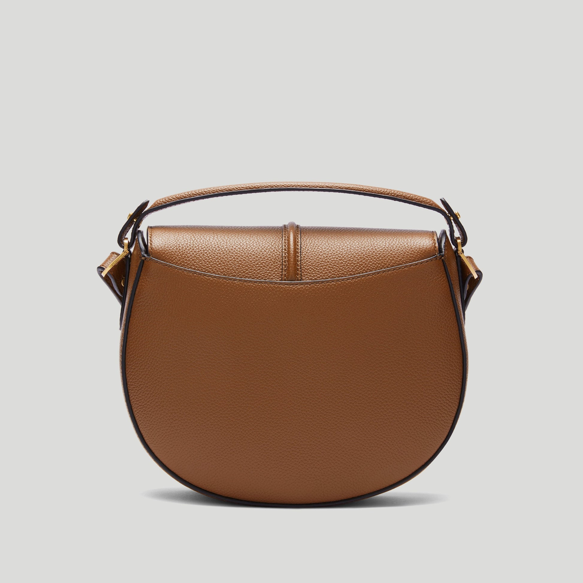 Exclusive The Siena Saddle — One Size — Size tan small grain — Lifestyle View