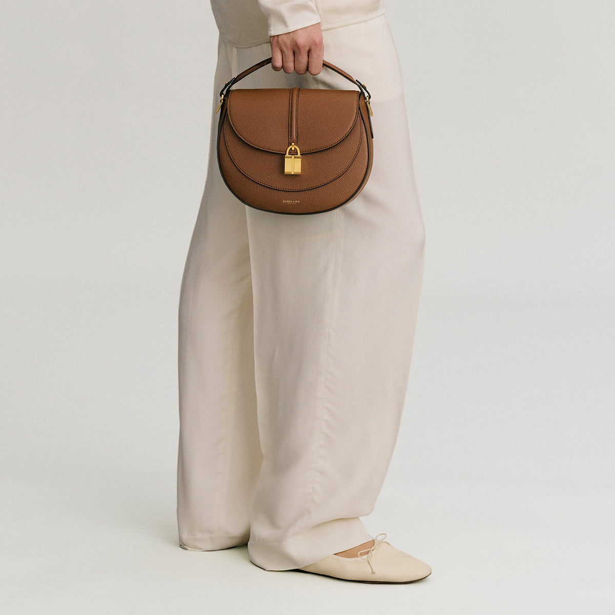 Exclusive The Siena Saddle — One Size — Size tan small grain — Alternate View 8