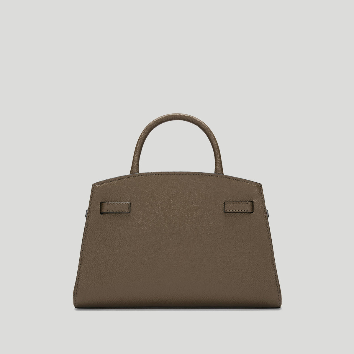 Exclusive The Small Hudson — Small — Size dark taupe small grain — Detail View