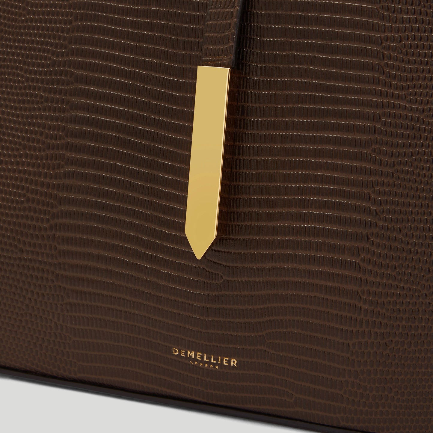 Exclusive The Tokyo — One Size — Size espresso lizard effect — Back View