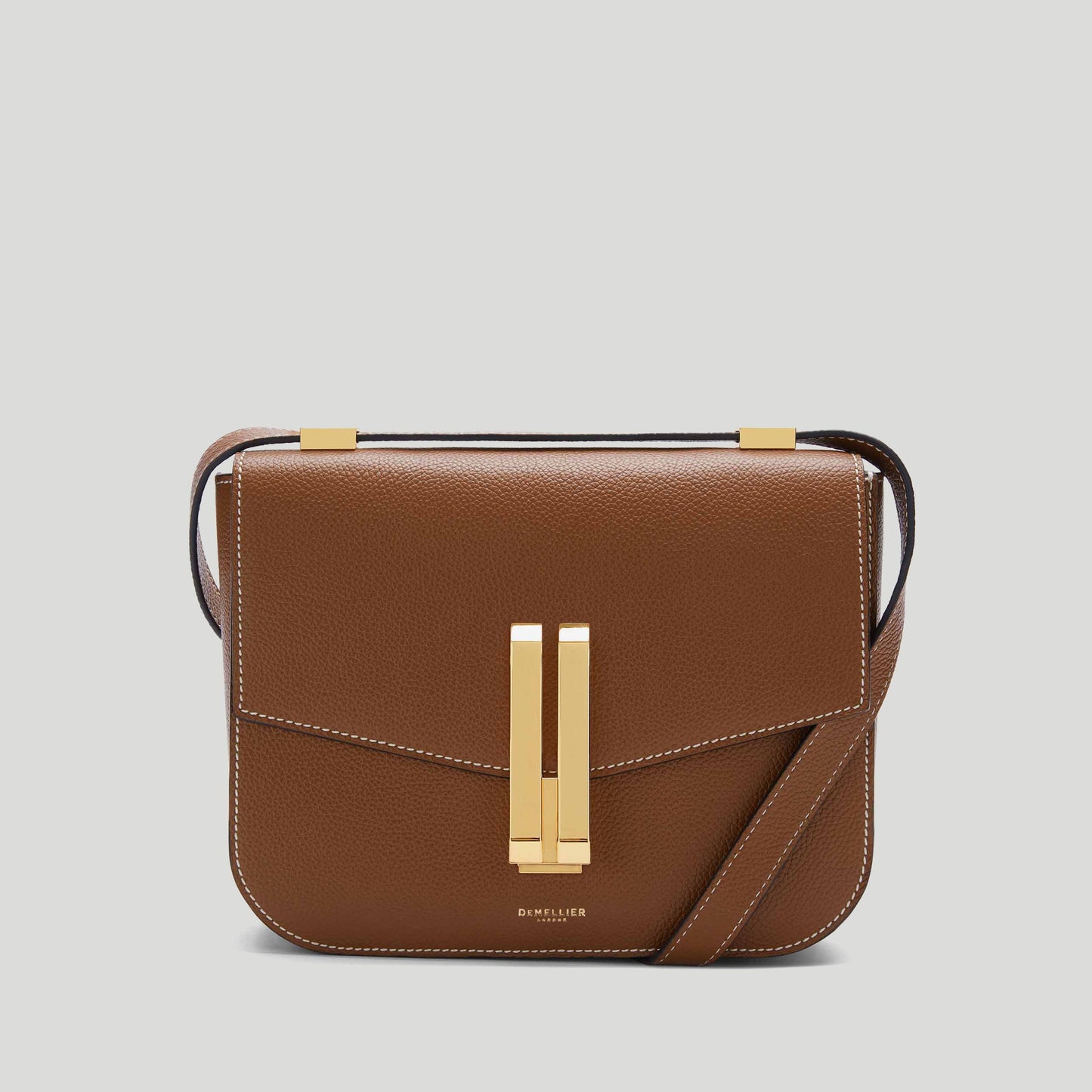 Exclusive The Vancouver — One Size — Size tan small grain ecru stitching — Front View