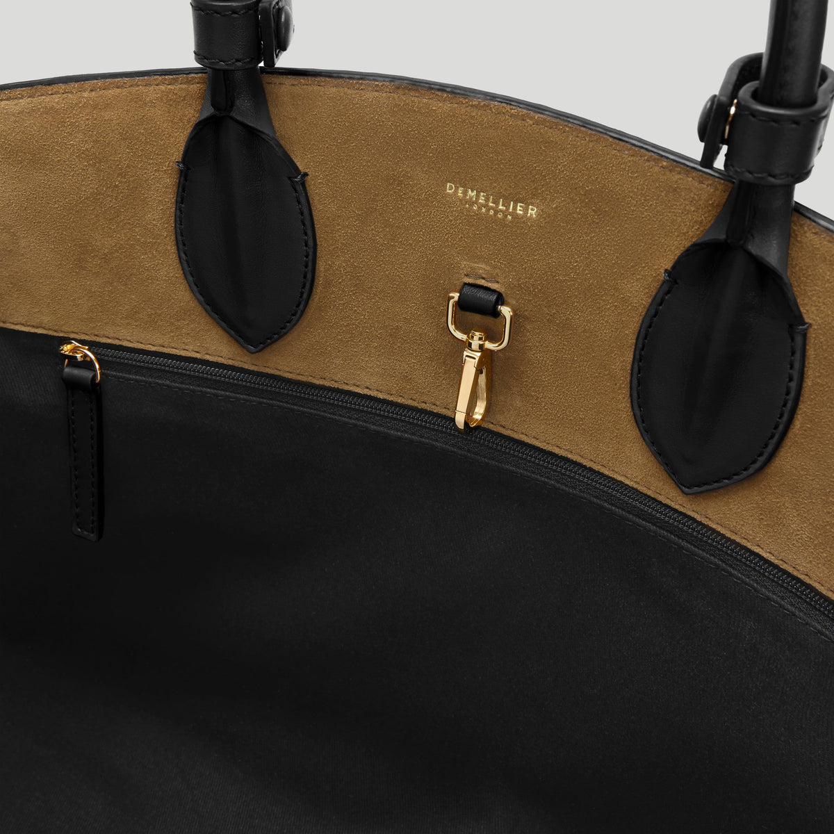 Exclusive The Hudson — One Size — Size tobacco suede & black smooth — Top View